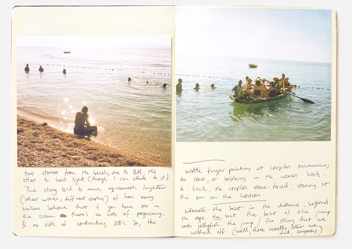 a notebook from a trip to haiti a while ago