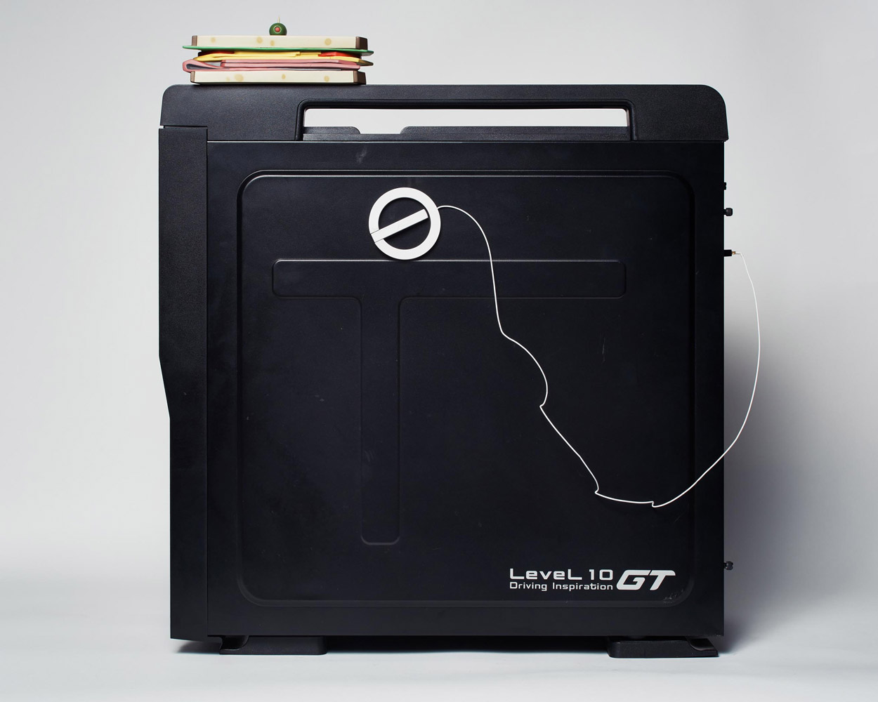 customized computer cases at a LAN party outside Philadelphia