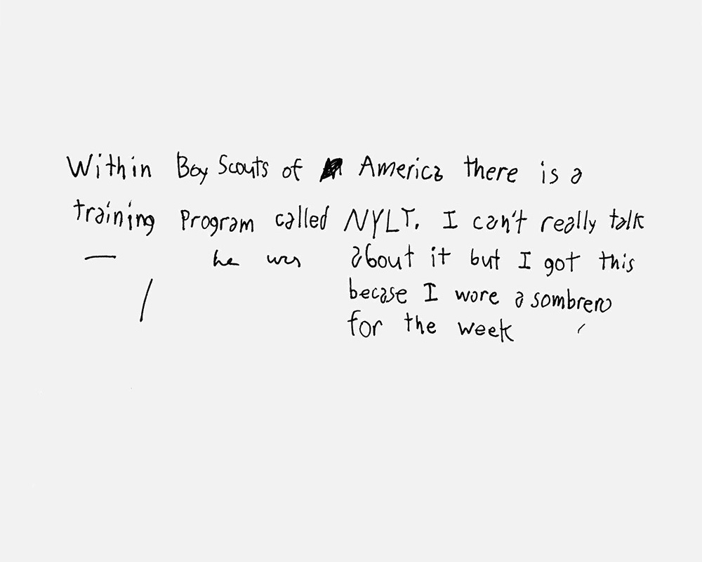 handwritten notes on custom computer case builds