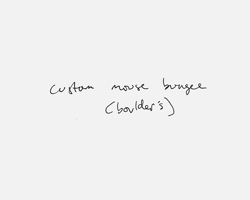 handwritten notes on custom computer case builds