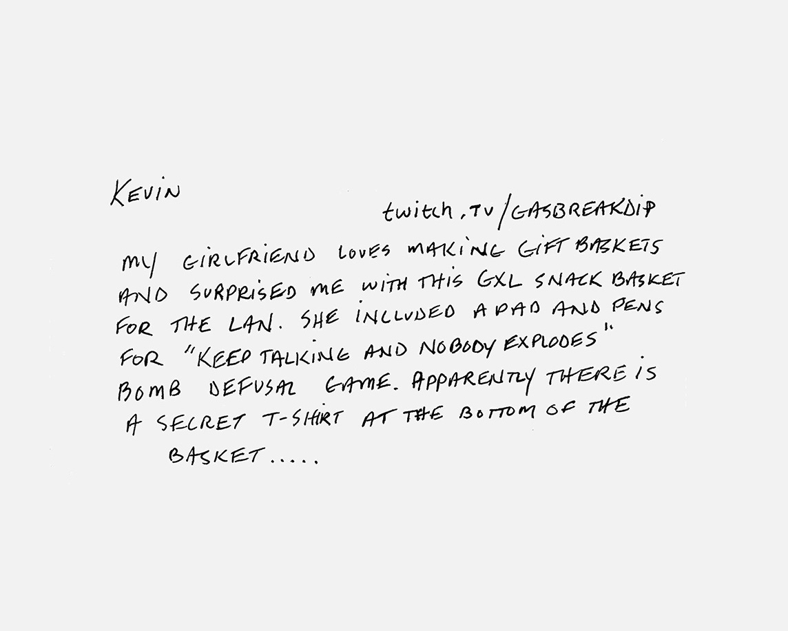 handwritten notes on custom computer case builds